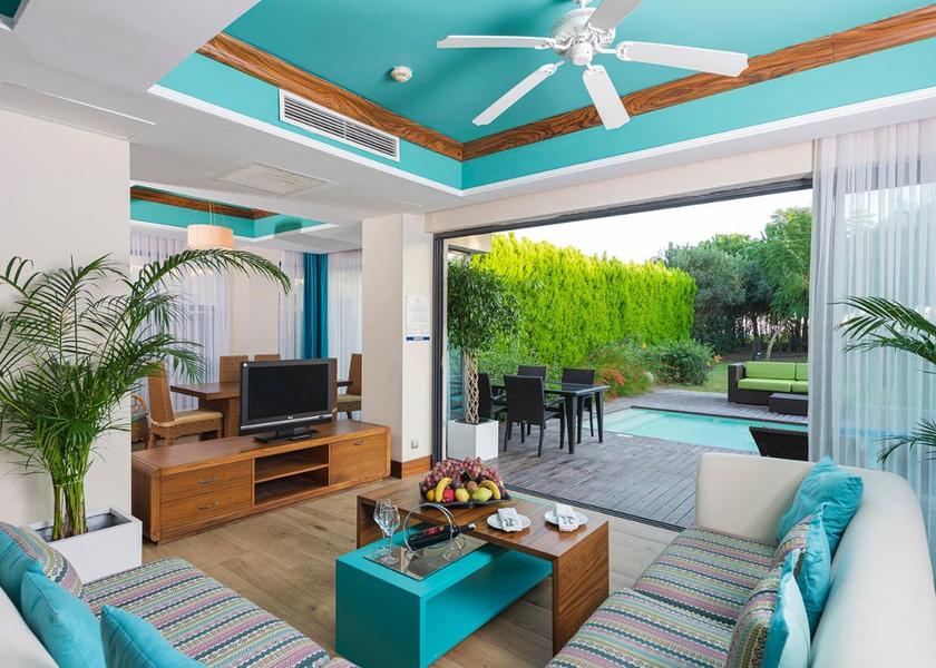 Antalya Region Manavgat shared lounge/tv area