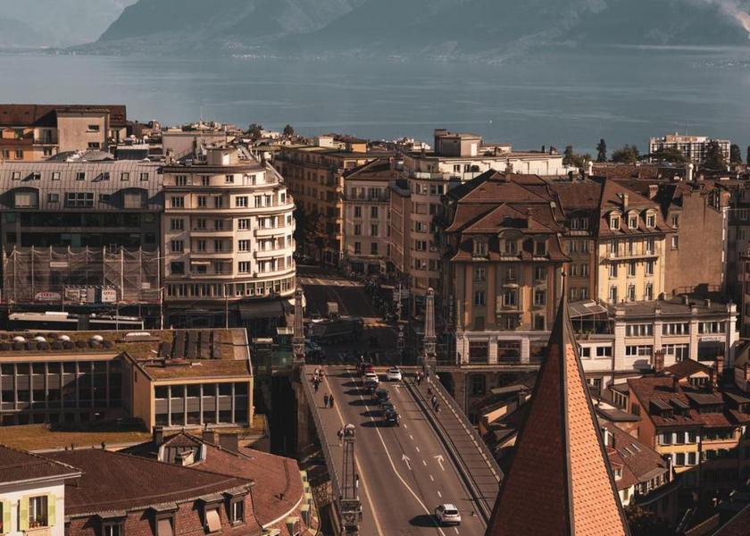 Canton of Vaud Lausanne view