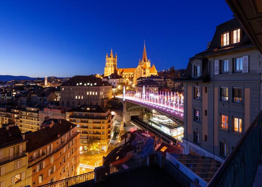 Canton of Vaud Lausanne view