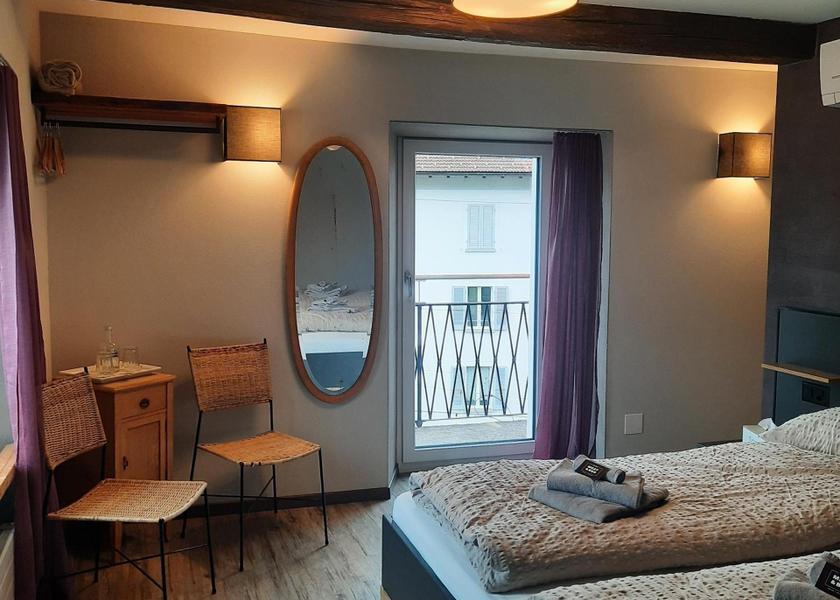 Canton of Ticino Muralto Double Room with Lake View