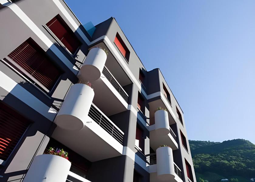 Canton of Ticino Locarno exterior view