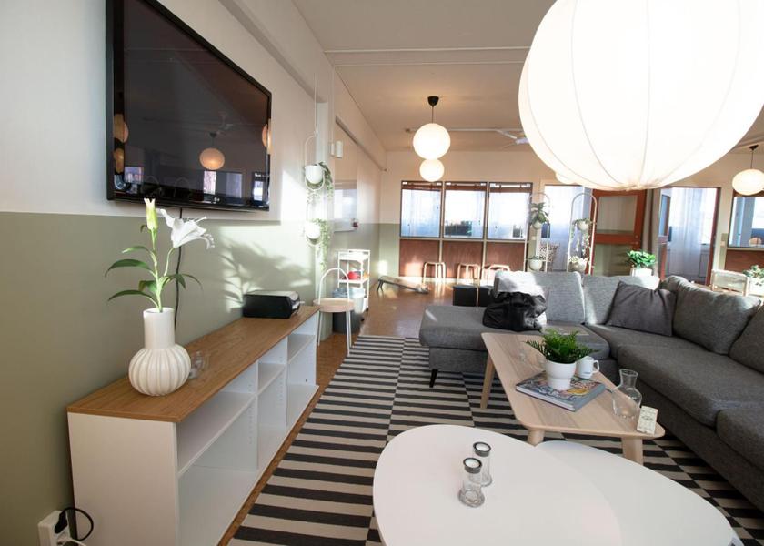 Jamtland County Östersund shared lounge/tv area