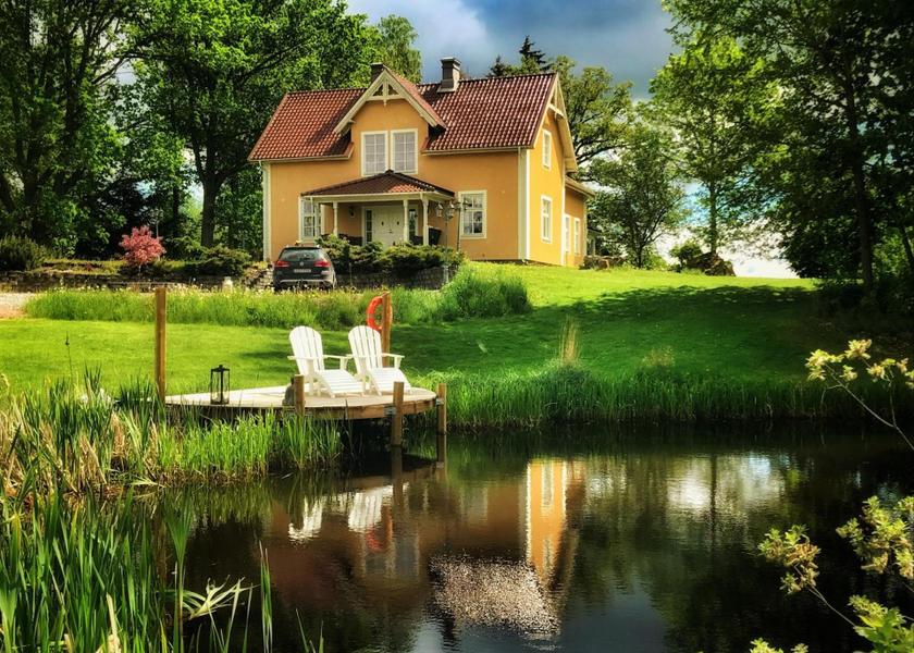 Orebro County Örebro garden