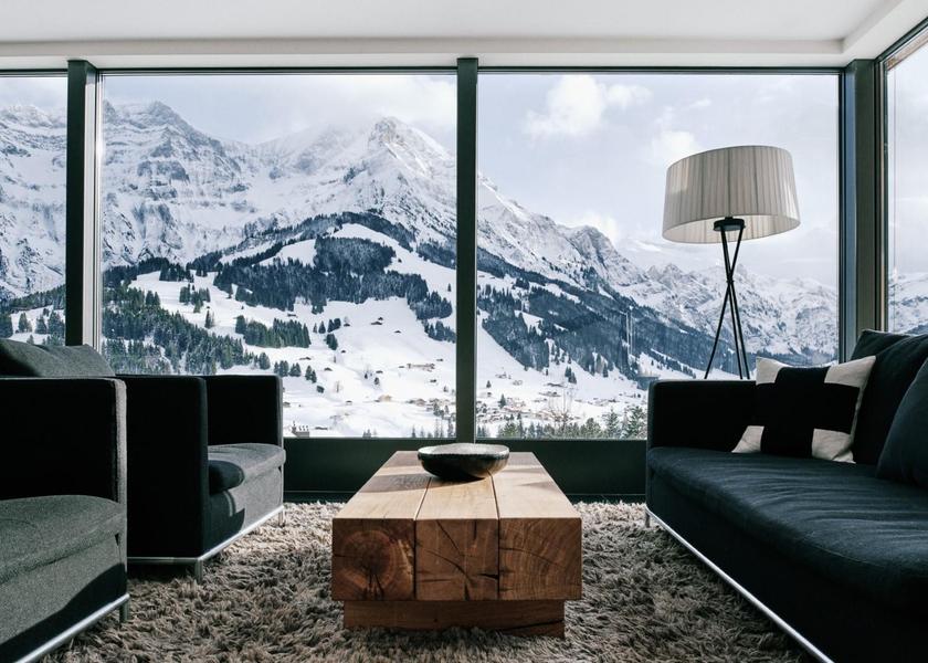 Canton of Bern Adelboden lobby
