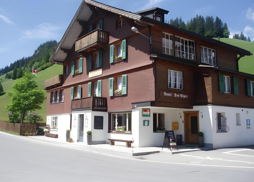 Canton of Bern Adelboden exterior view