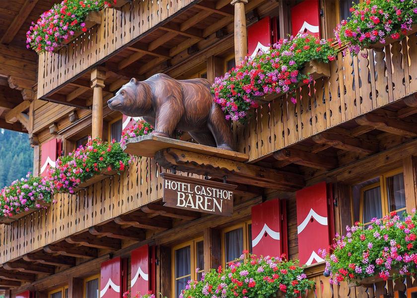 Canton of Bern Adelboden exterior view