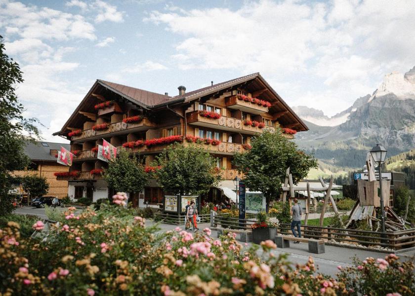 Canton of Bern Adelboden exterior view