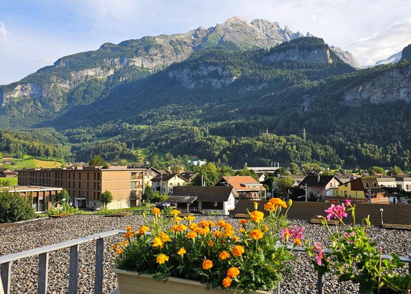Canton of Bern Meiringen balcony/terrace