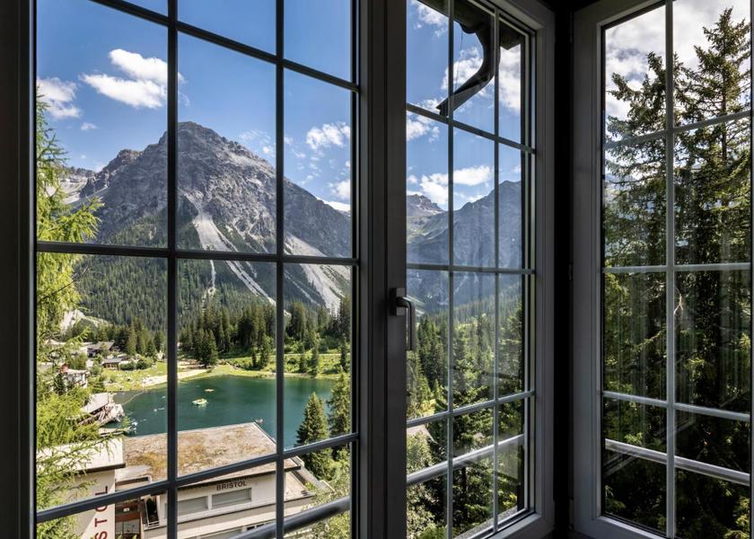 Graubuenden Arosa view