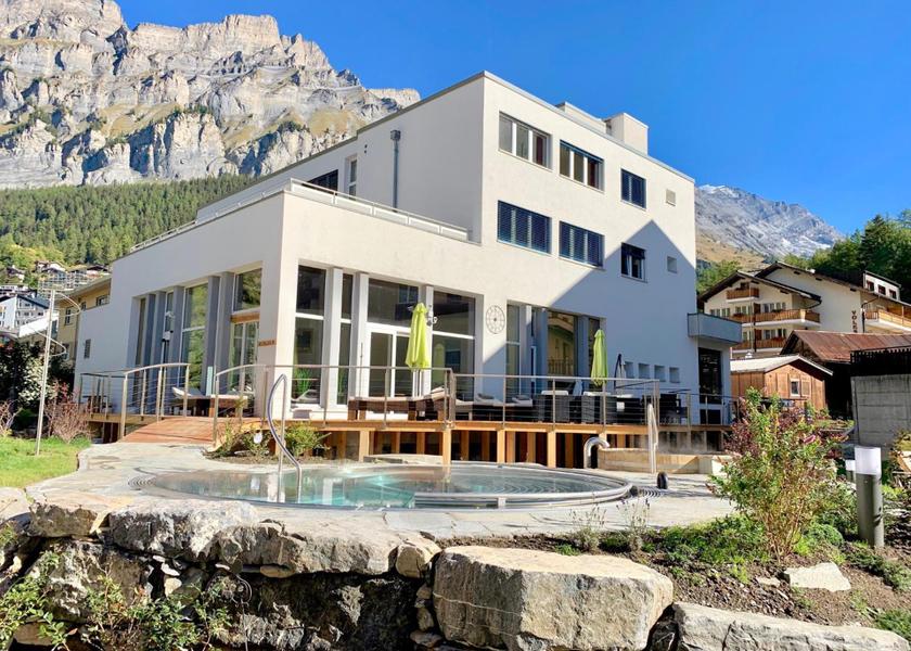 Valais Leukerbad exterior view