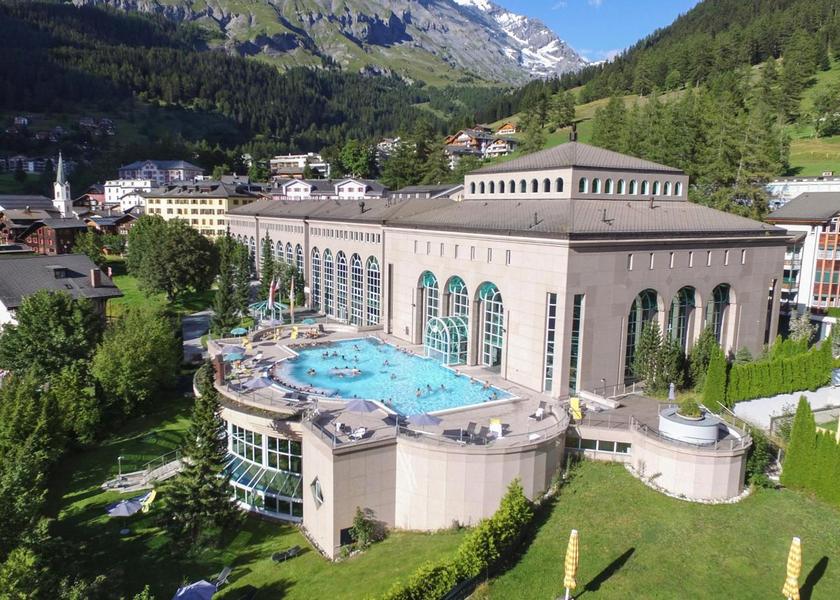 Valais Leukerbad exterior view