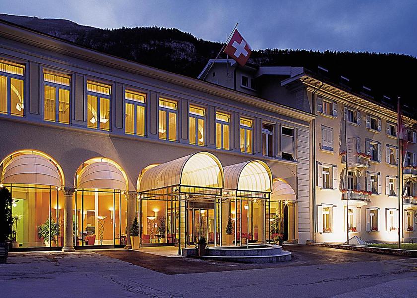 Valais Leukerbad entrance