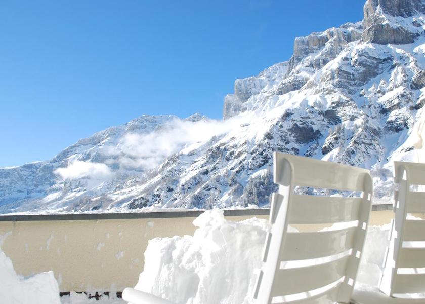 Valais Leukerbad balcony/terrace