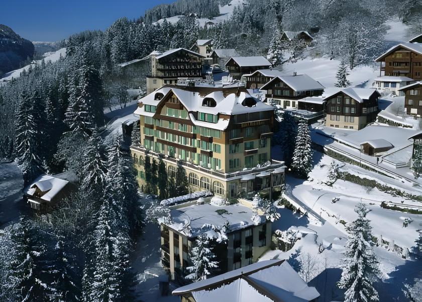 Canton of Bern Wengen exterior view