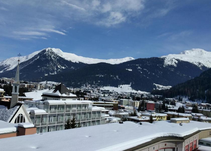 Graubuenden Davos balcony/terrace