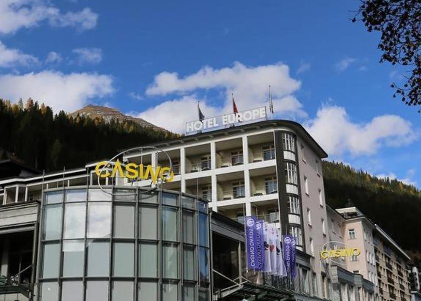 Graubuenden Davos view