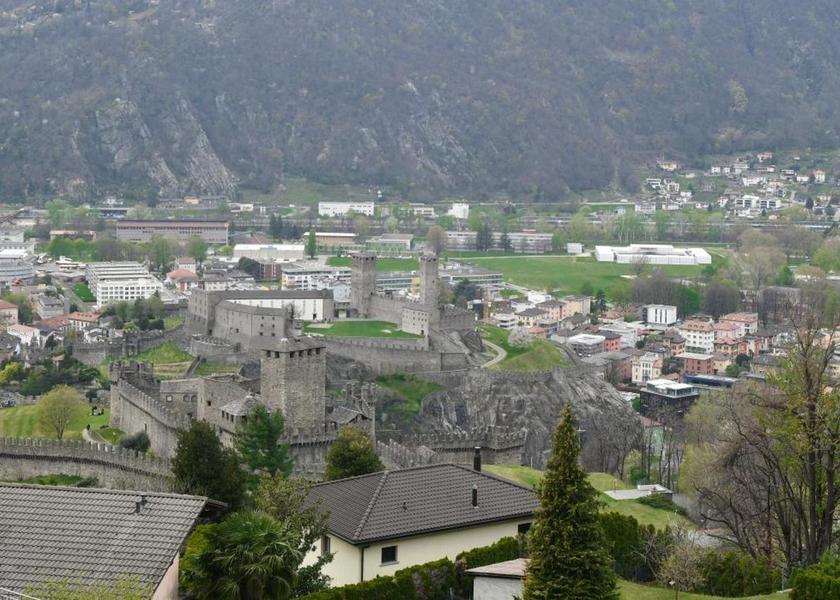 Canton of Ticino Bellinzona view