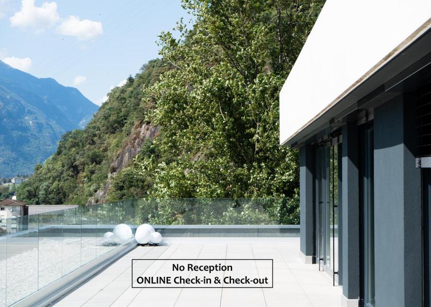 Canton of Ticino Bellinzona balcony/terrace