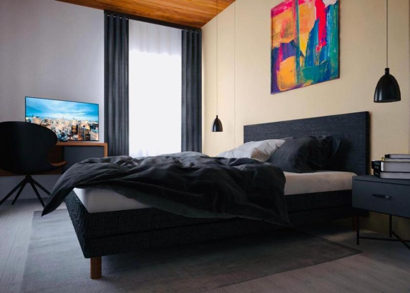 Canton of Zurich Winterthur Deluxe Double Room with Shower