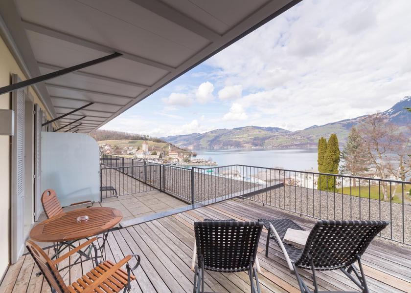 Canton of Bern Spiez Panorama Junior Suite with Lake View