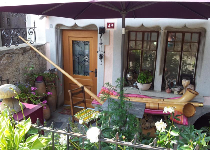 Canton of Fribourg Gruyeres balcony/terrace