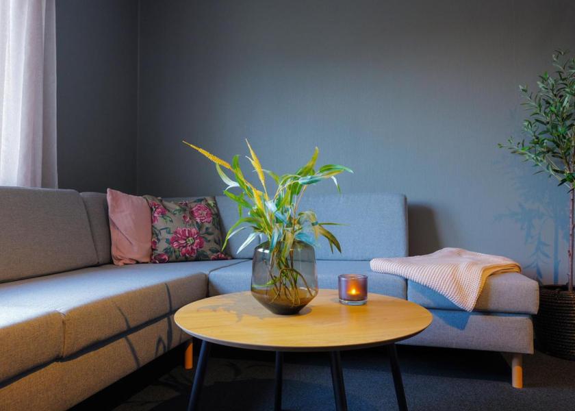 Vasternorrland County Ornskoldsvik shared lounge/tv area