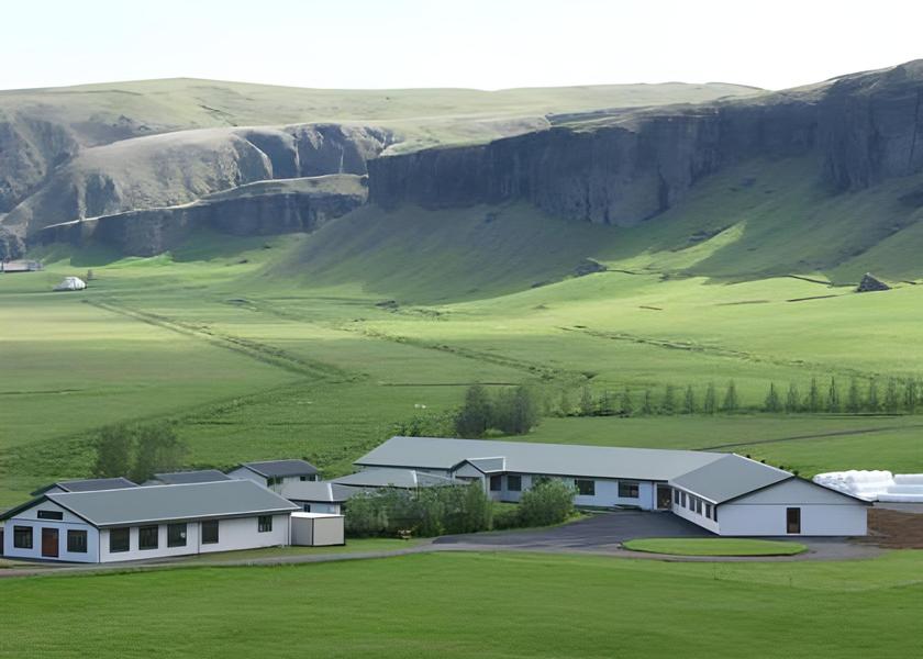South Iceland Kirkjubaejarklaustur exterior view