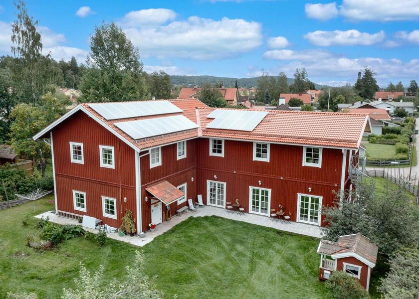 Dalarna County Leksand garden