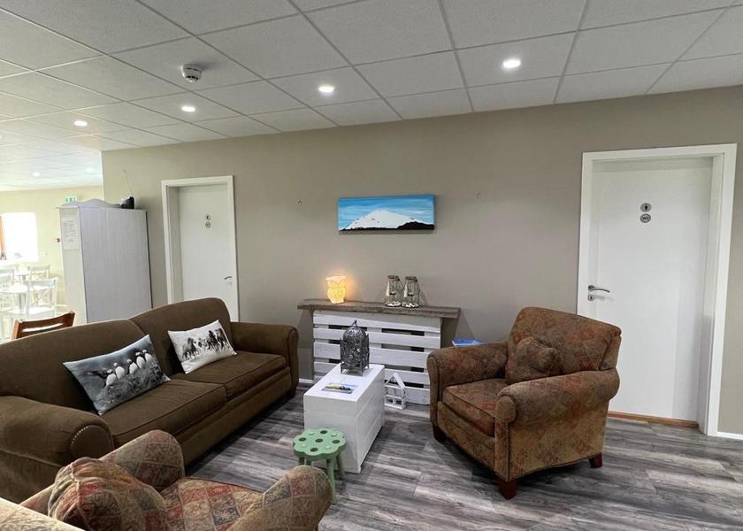 Western Region Snæfellsbær shared lounge/tv area