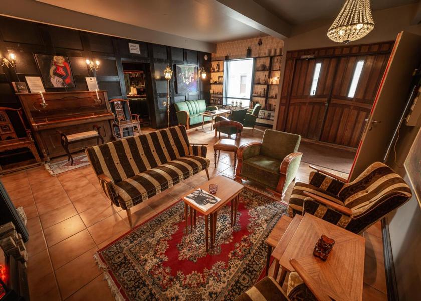 Northeast Region Siglufjordur shared lounge/tv area