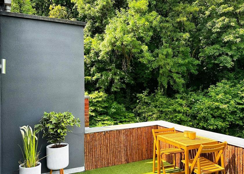 Walloon Region Liege balcony/terrace