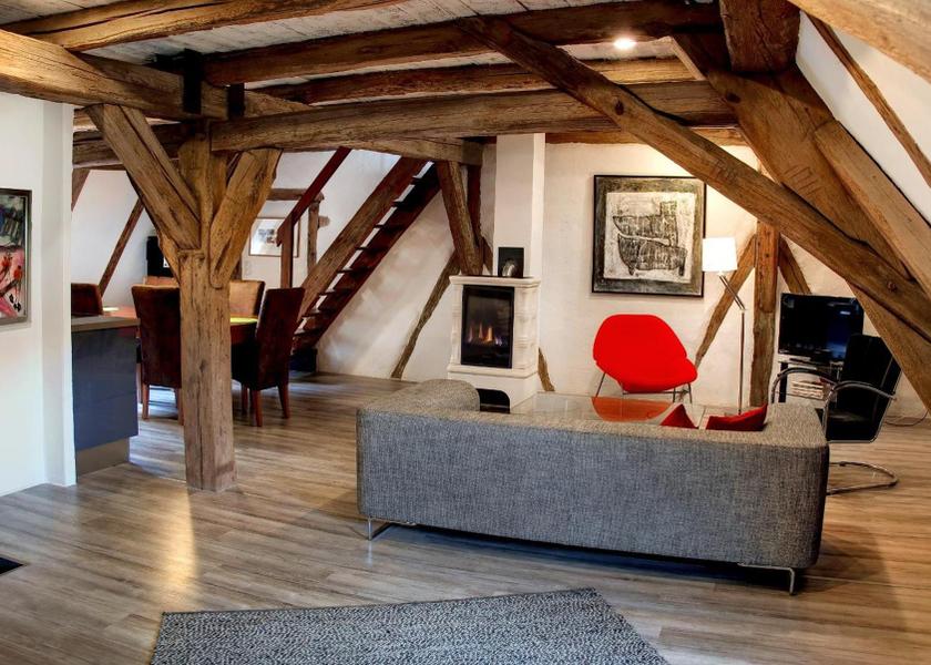 Bavaria Rothenburg ob der Tauber shared lounge/tv area