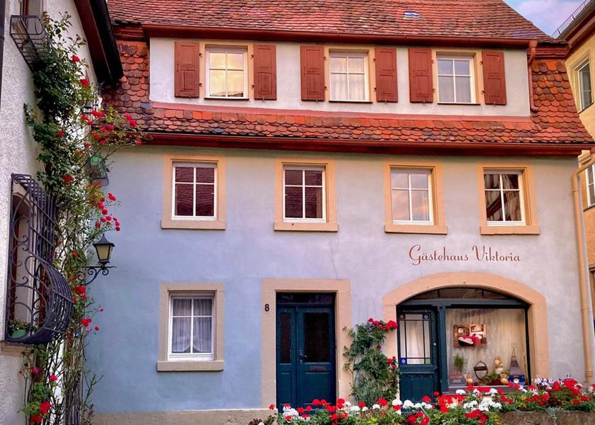 Bavaria Rothenburg ob der Tauber exterior view