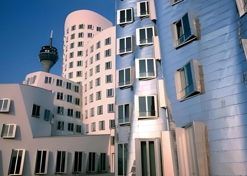 North Rhine-Westphalia Dusseldorf exterior view