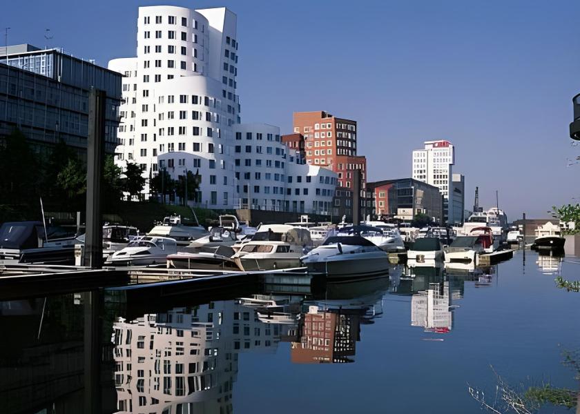 North Rhine-Westphalia Dusseldorf exterior view