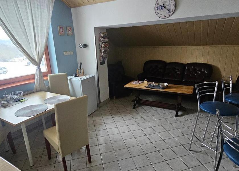 Prešov Region Ľubotice shared lounge/tv area