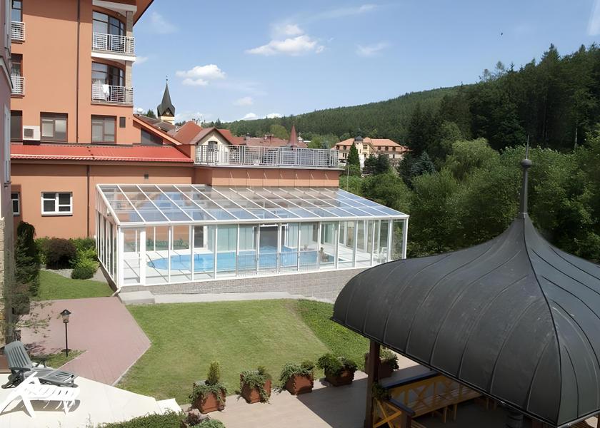 Zlin Region Luhačovice exterior view