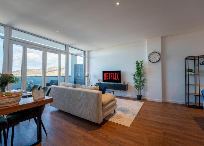 Baden-Württemberg Weinheim shared lounge/tv area