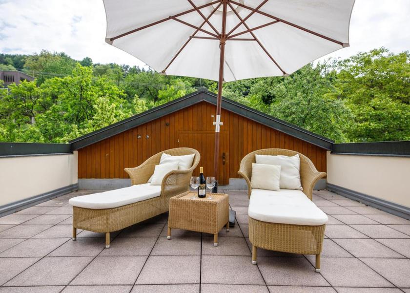 Zlin Region Luhačovice balcony/terrace