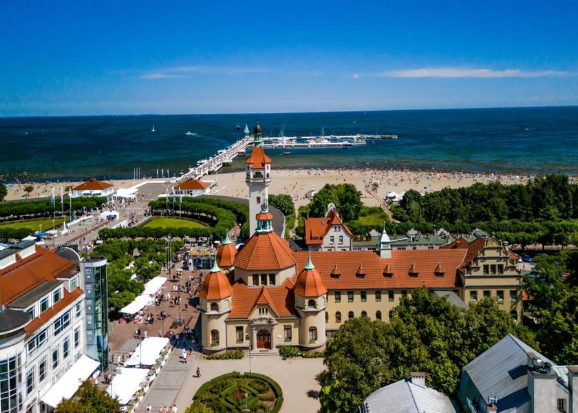 East Pomeranian Voivodeship Sopot exterior view