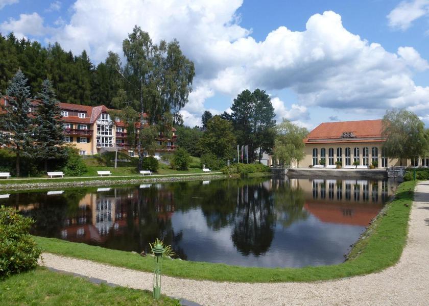 Saxony Bad Brambach surrounding environment