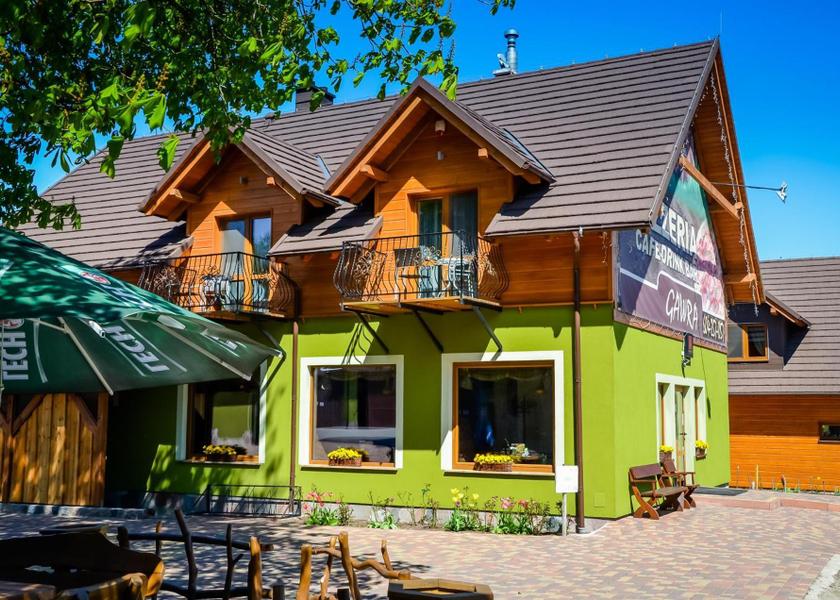 Pomeranian Voivodeship gmina Stężyca Hotel Exterior