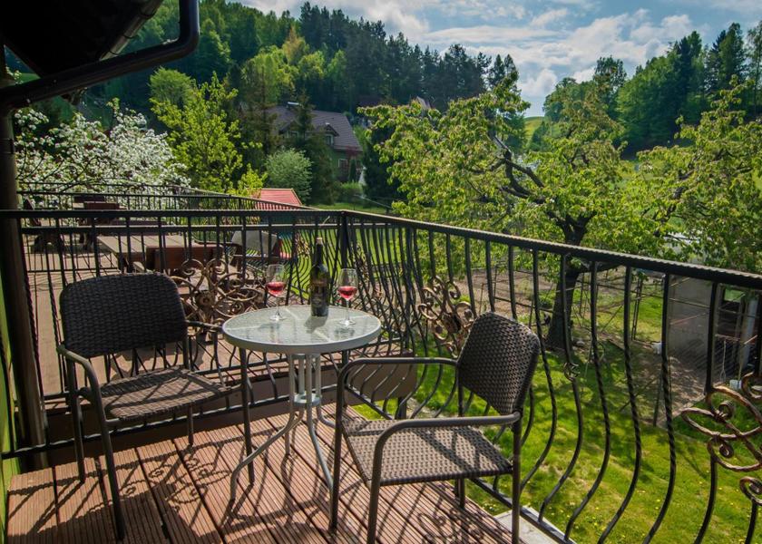 Pomeranian Voivodeship gmina Stężyca balcony/terrace