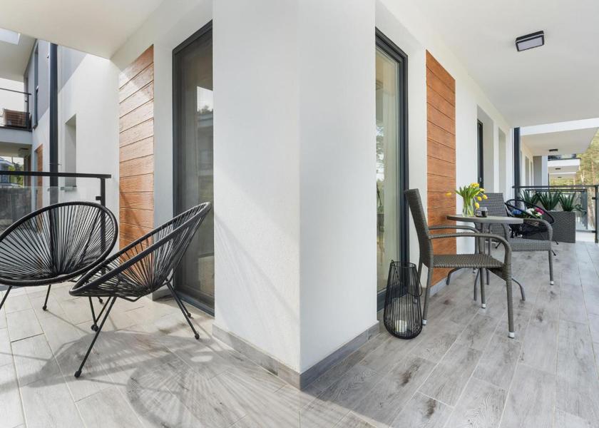 West Pomeranian Voivodeship Pobierowo balcony/terrace