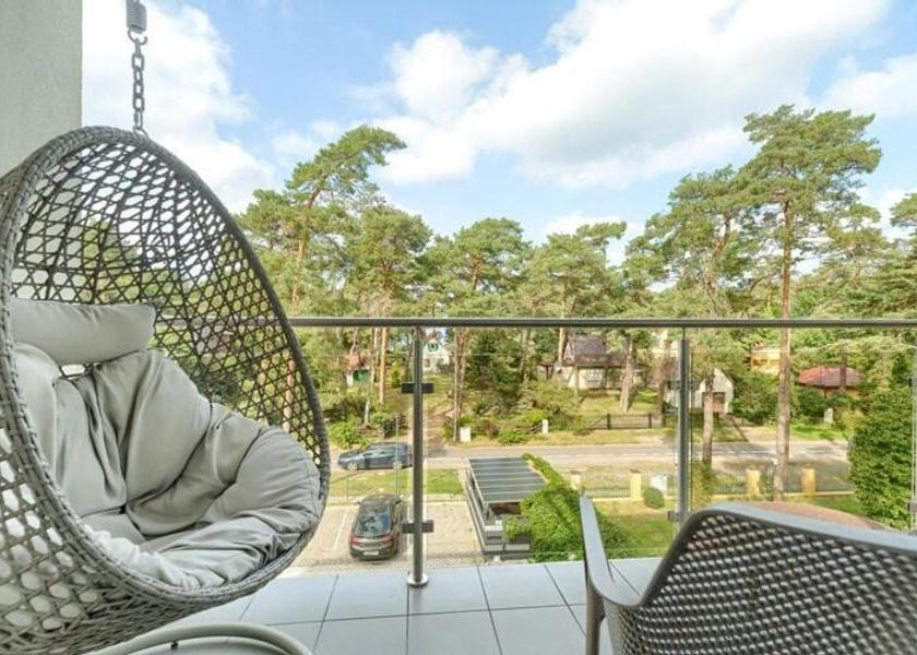 West Pomeranian Voivodeship Pobierowo balcony/terrace