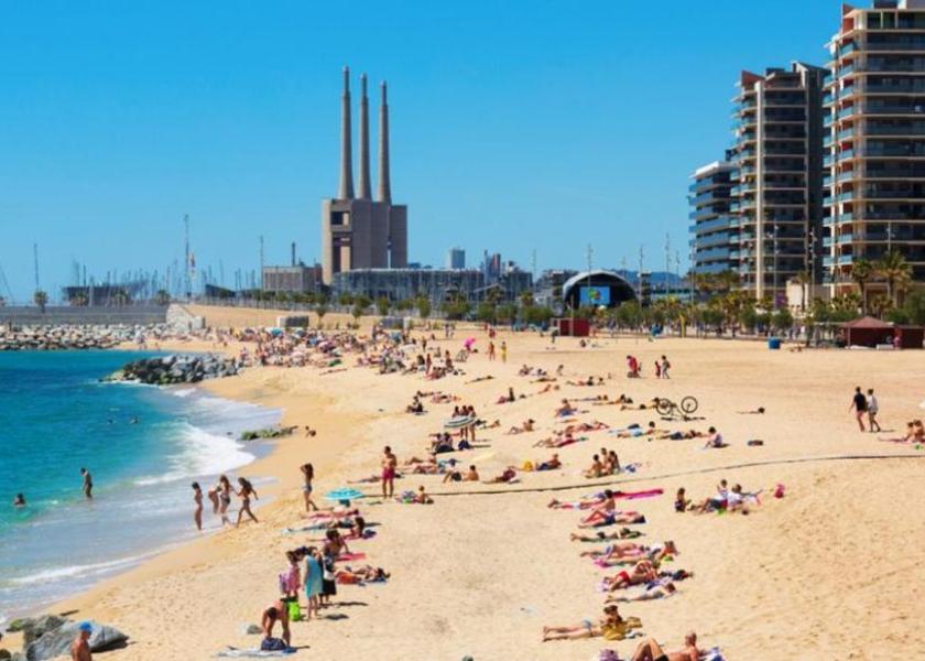 Catalonia Badalona beach