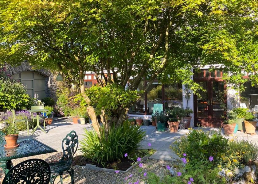Clare (county) Lisdoonvarna garden