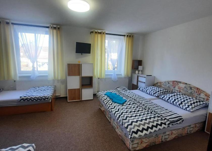 Liberec Region Mařenice Quadruple Room with Private Bathroom