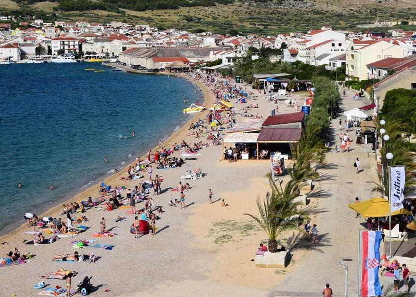 Zadar Pag beach
