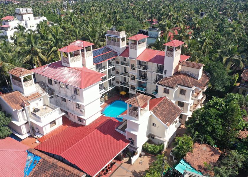 Goa Calangute Hotel View